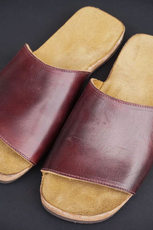 CLINCH Vamp sandal Latigo OD Burgundy