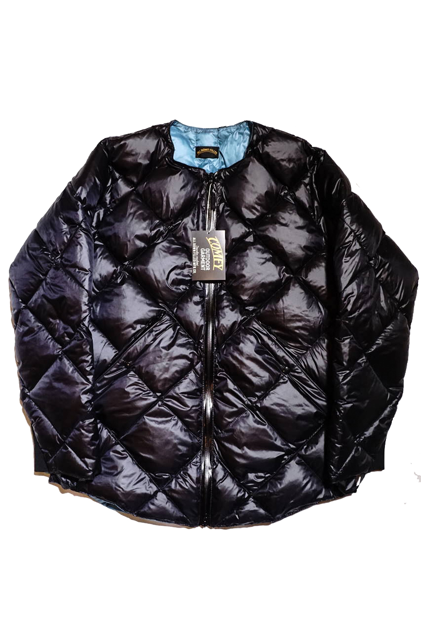 COMFY OUTDOOR GARMENT "CMF INNER DOWN JACKET" BLACK