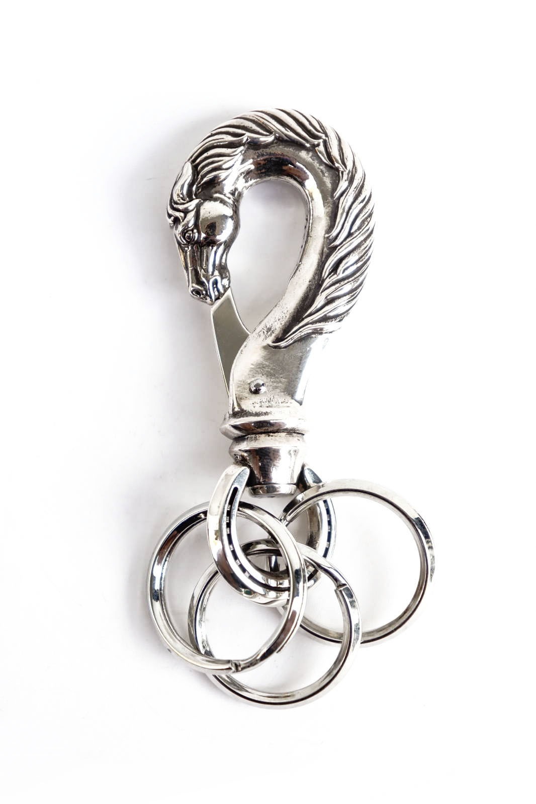 PEANUTS & Co. horse key hook "L" silver