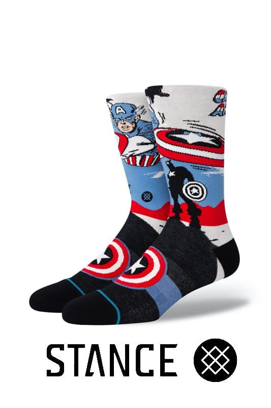 STANCE SOCKS Captain America Marquee