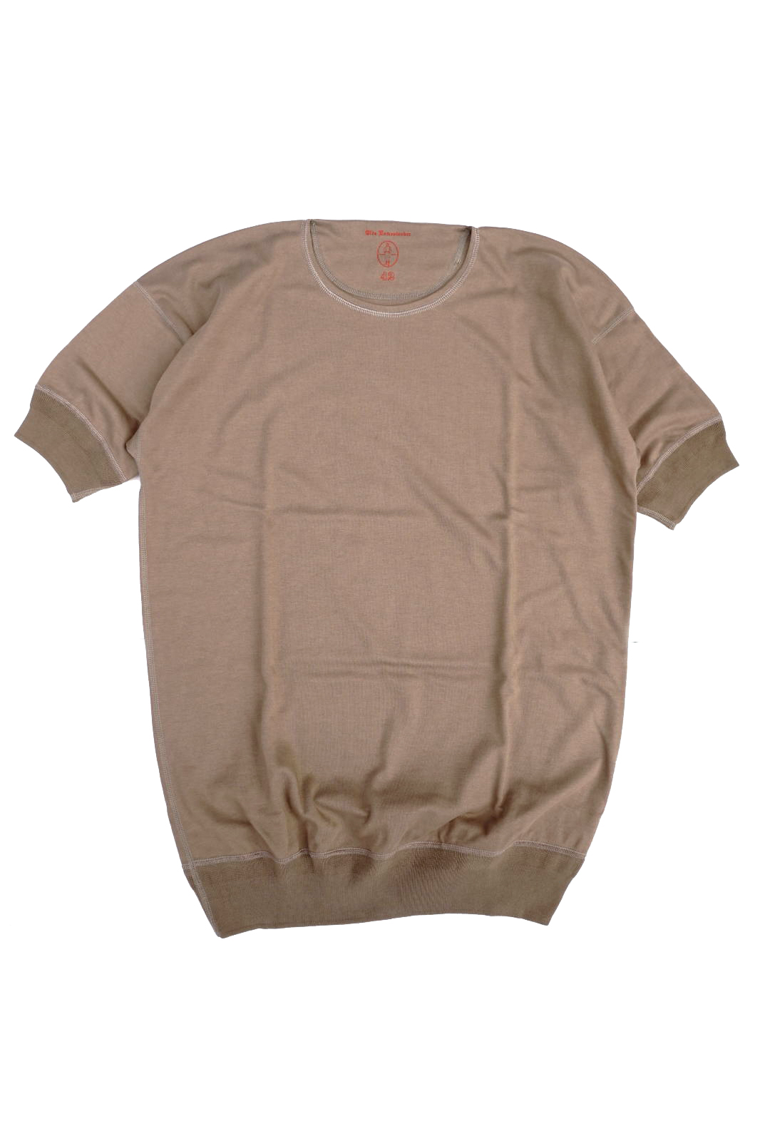 Olde Homesteader "Crew Neck Shortsleeve" - Interlock - Rustic Grey