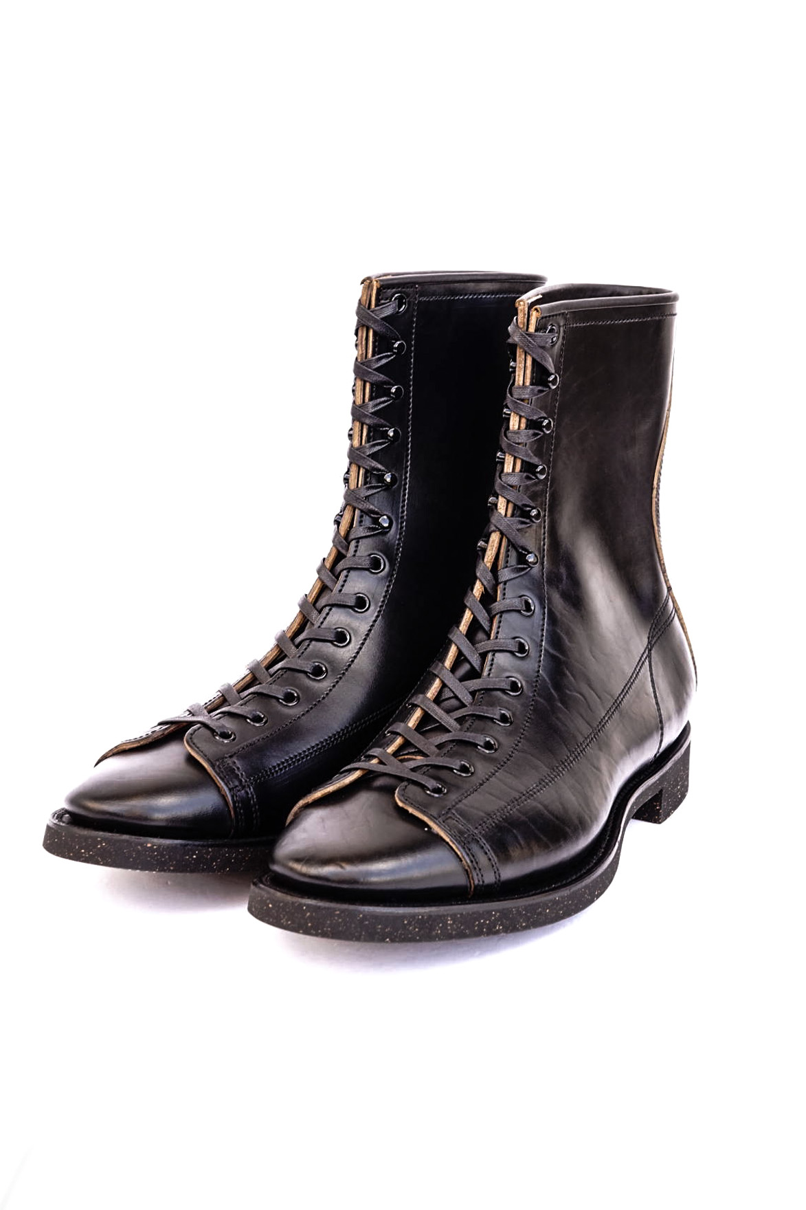CLINCH ジョージブーツhorsebutt黒(茶芯) US 8
