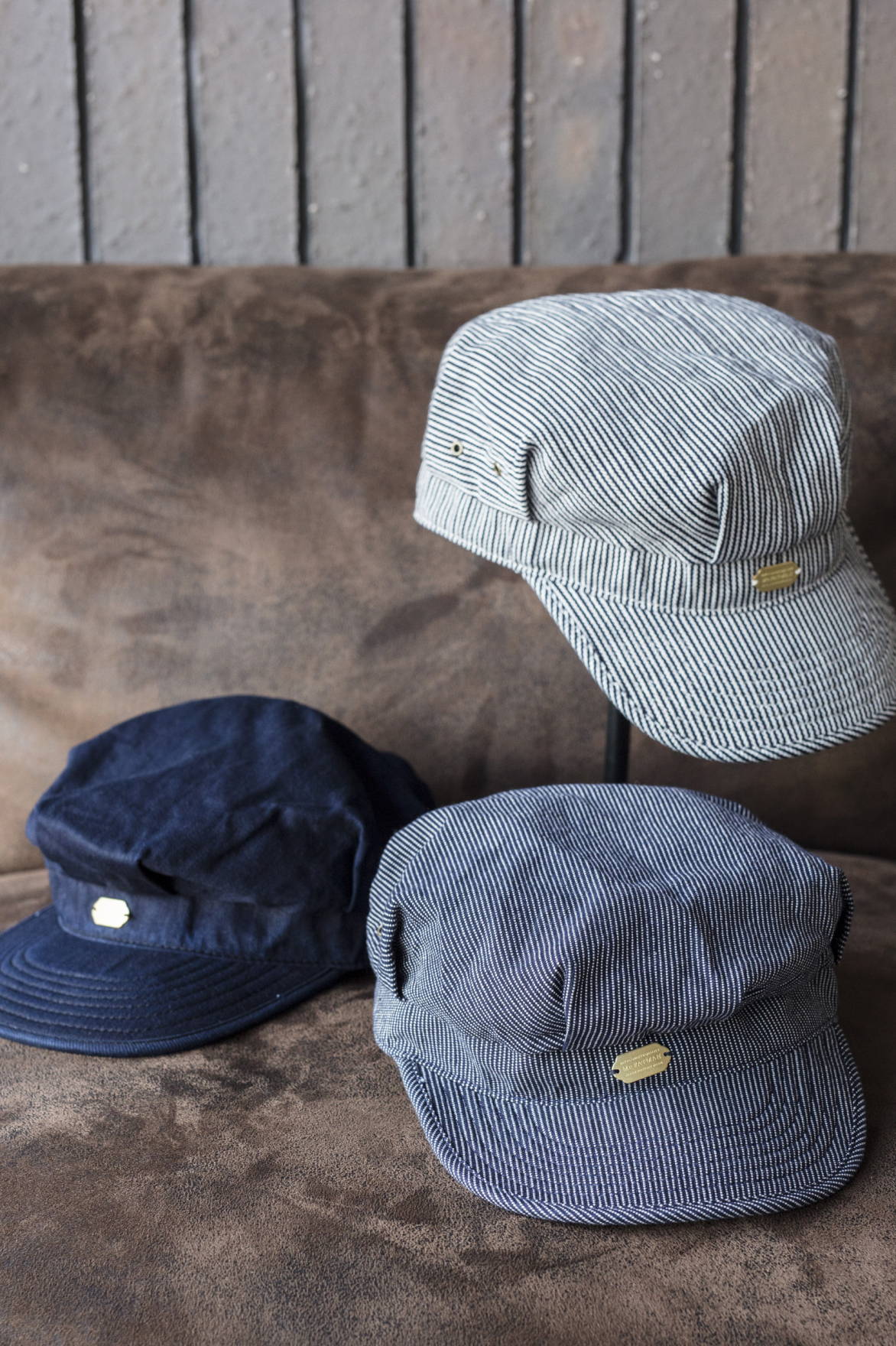 Mr.FATMAN "Hickory Denim Work Cap"