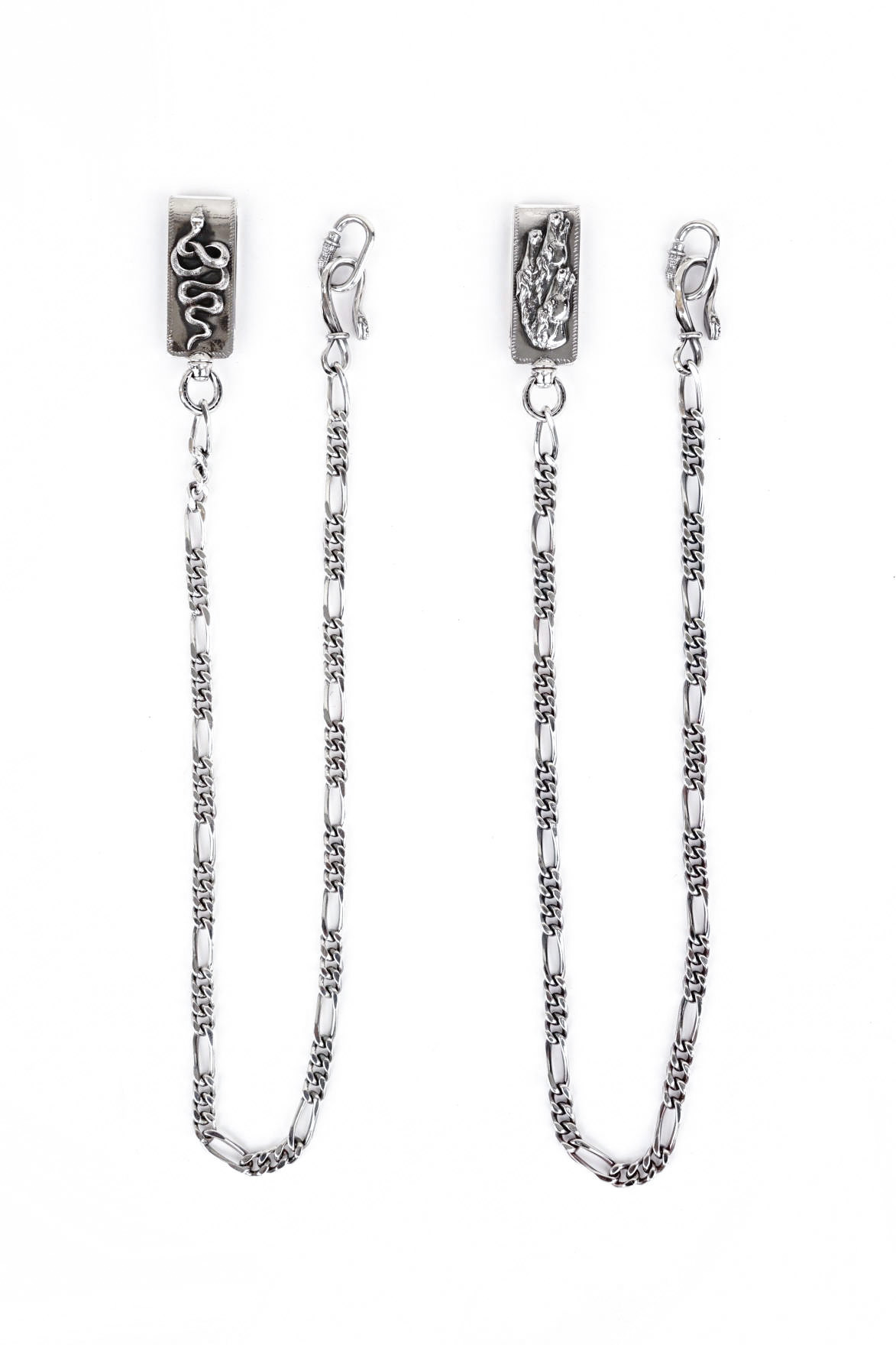 PEANUTS & Co. horse & snake clip type walletchain silver