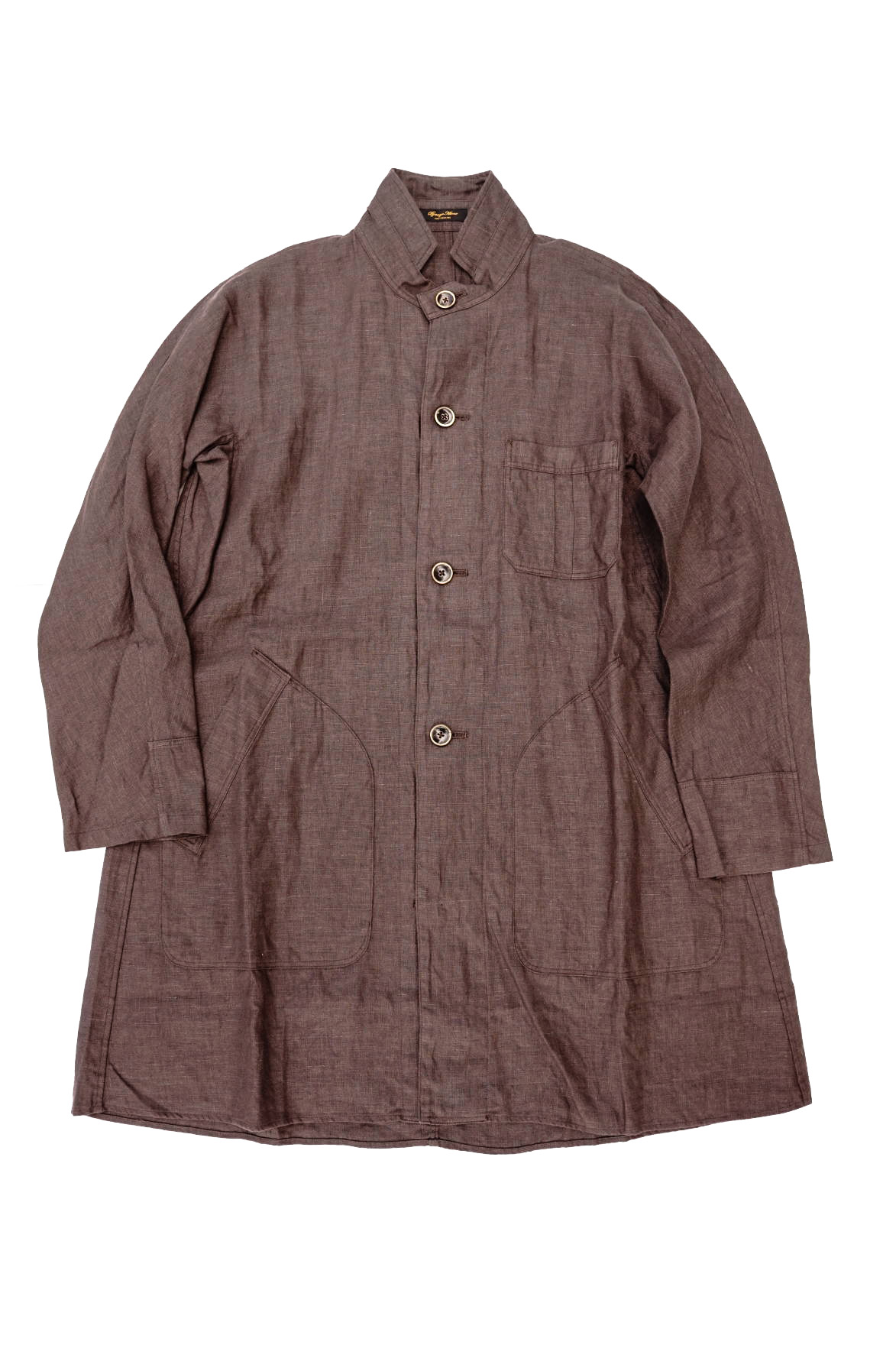 Django Atour classic farmers heavylinen coat / antique charcoal 