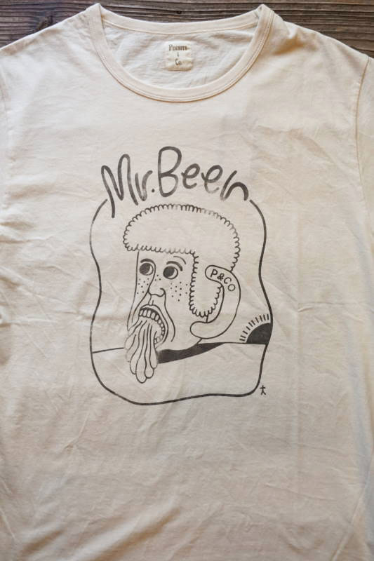 SCUMBOY TATTOO X PEANUTS&Co. "T-SHIRTS" Mr. BEER WHITE