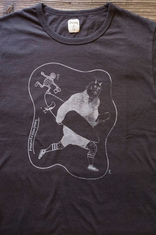 SCUMBOY TATTOO X PEANUTS&Co. "T-SHIRTS" SCUM BORDER BLACK