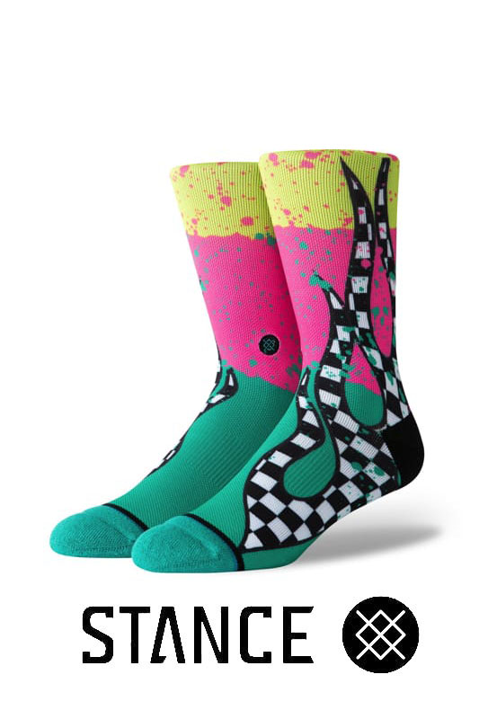 STANCE SOCKS Flame Blocks