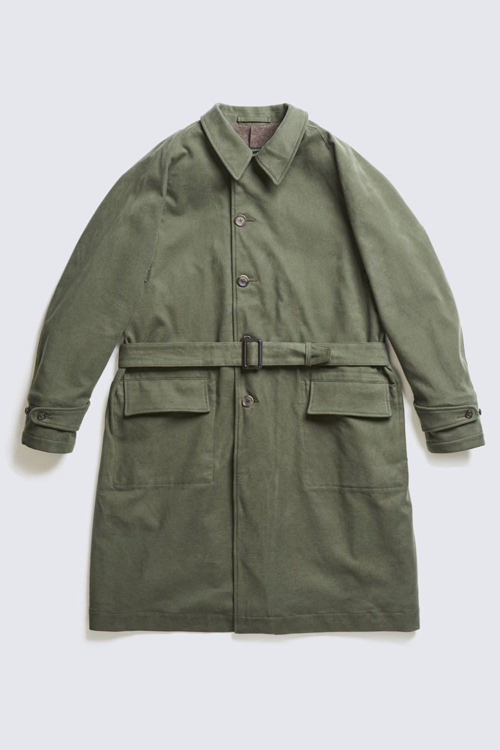 ADDICT CLOTHES JAPAN ACVM SINGLE DISPATCH COAT ARMY GREEN