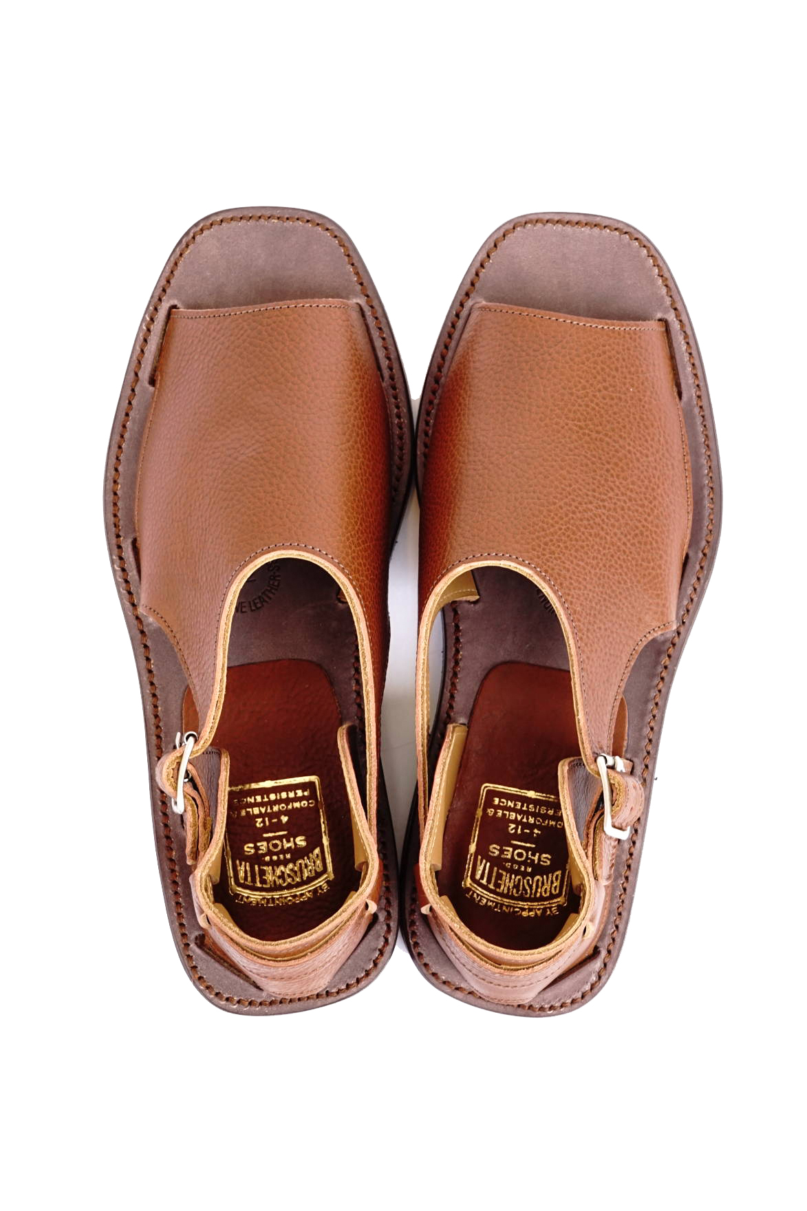 BRUSCHETTA SHOES "TOLUCA" BROWN