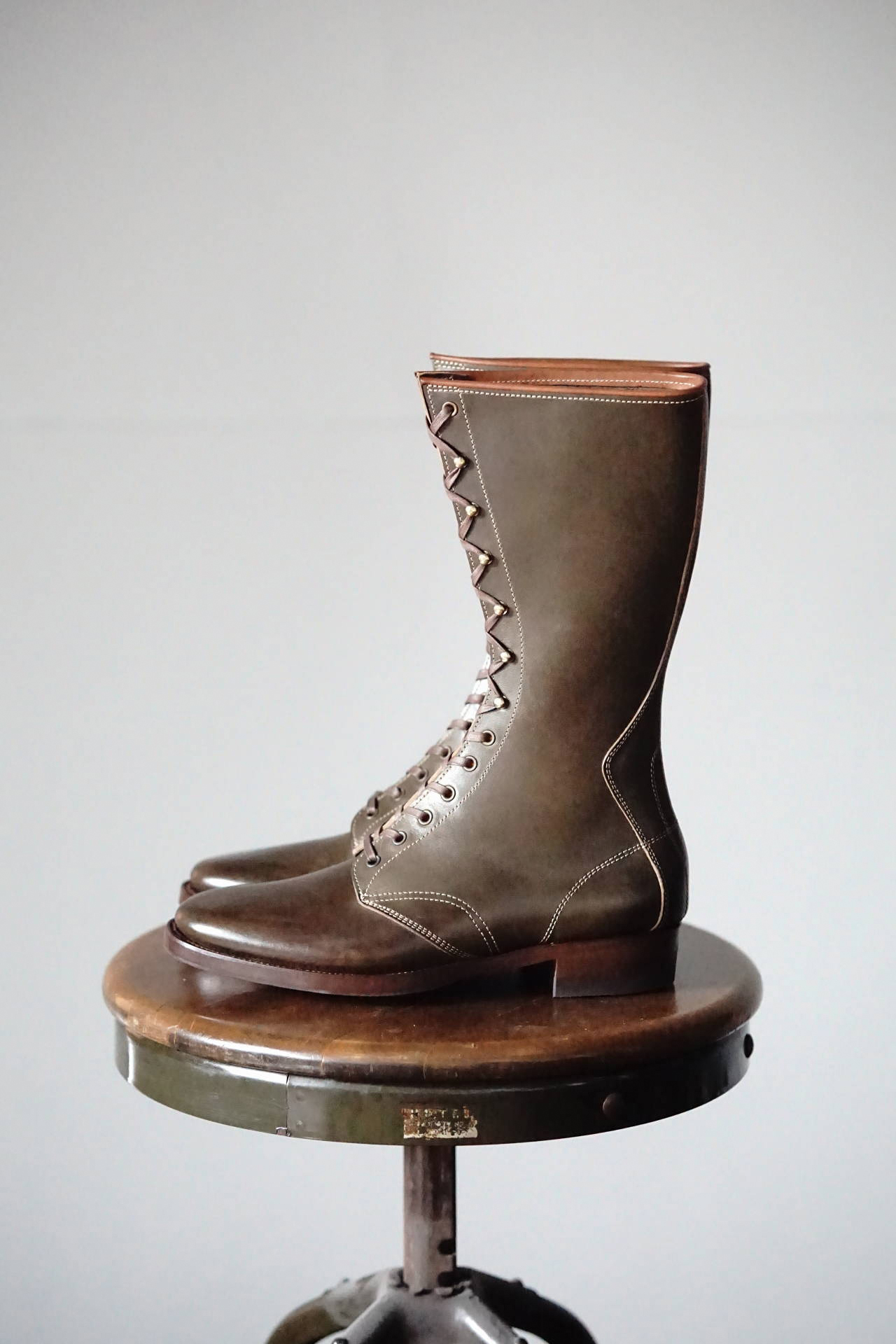 CLINCH Hi-Liner Boots - EQ Horsebutt - D-GREEN