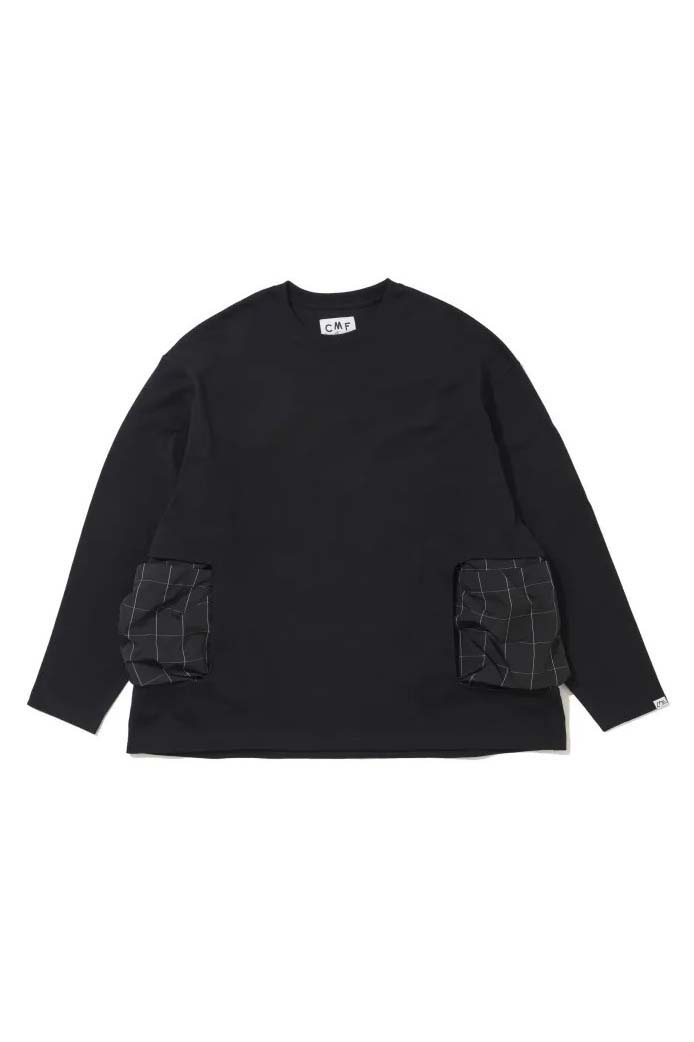 CMF OUTDOOR GARMENT "PHANTOM TEE LS" BLACK