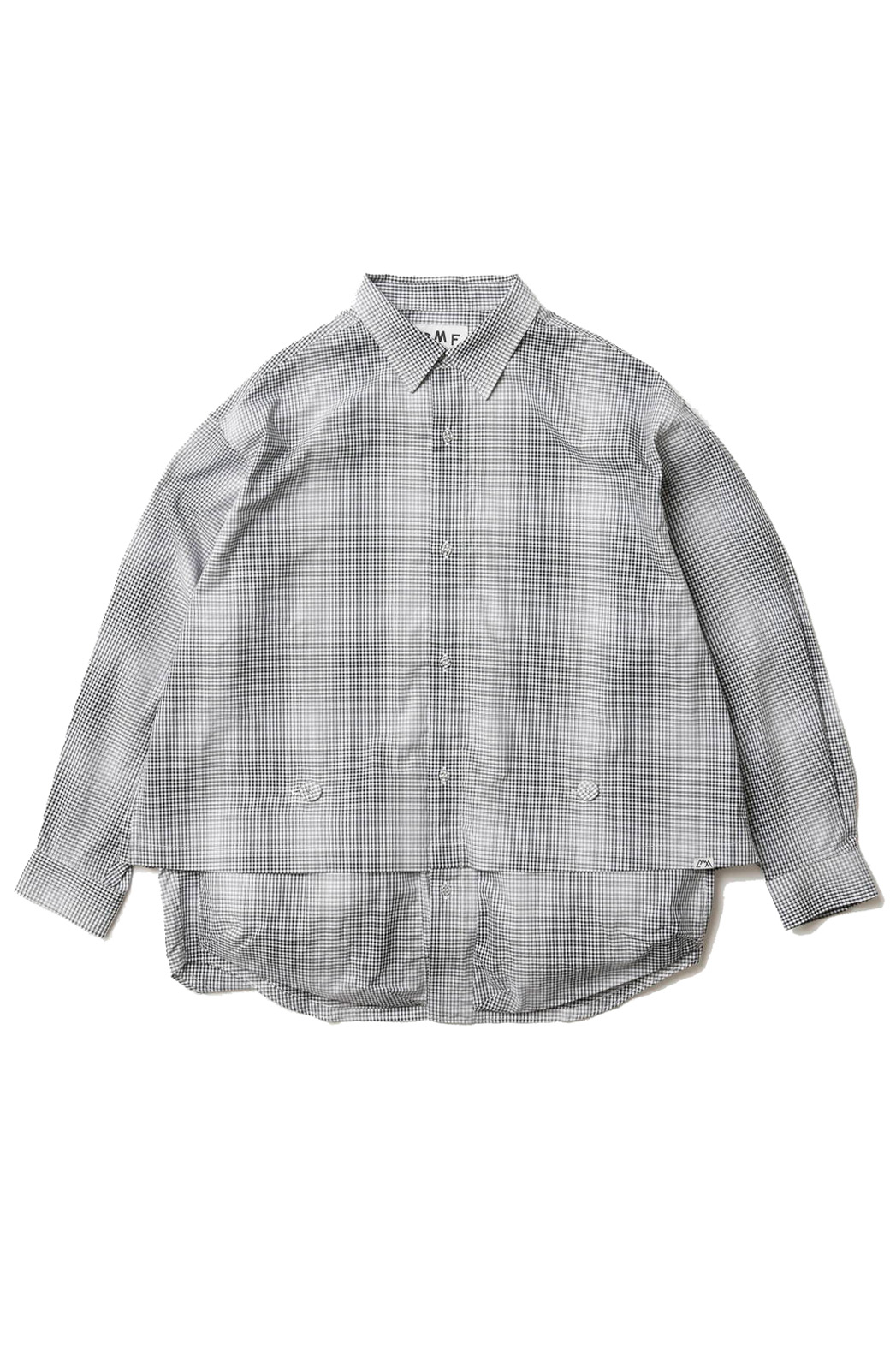 CMF OUTDOOR GARMENT "NEWS PAPER SHIRTS" BLACK