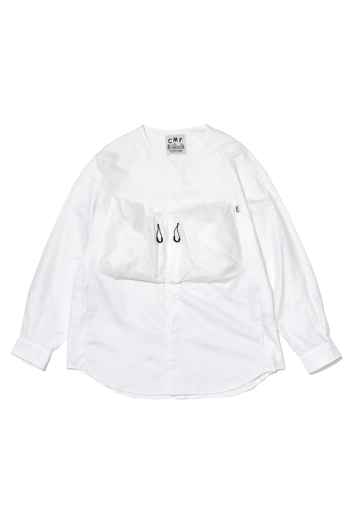 CMF OUTDOOR GARMENT "COLLERLESS SHIRTS" OFF WHITE