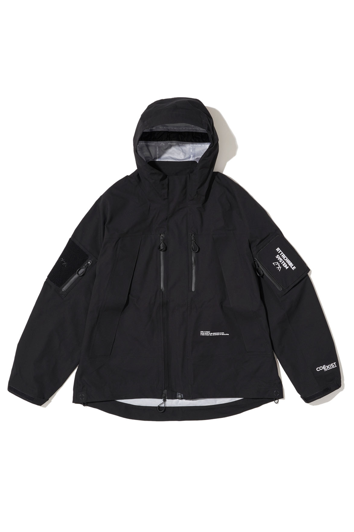 CMF OUTDOOR GARMENT "LEVEL 6 COEXIST" BLACK