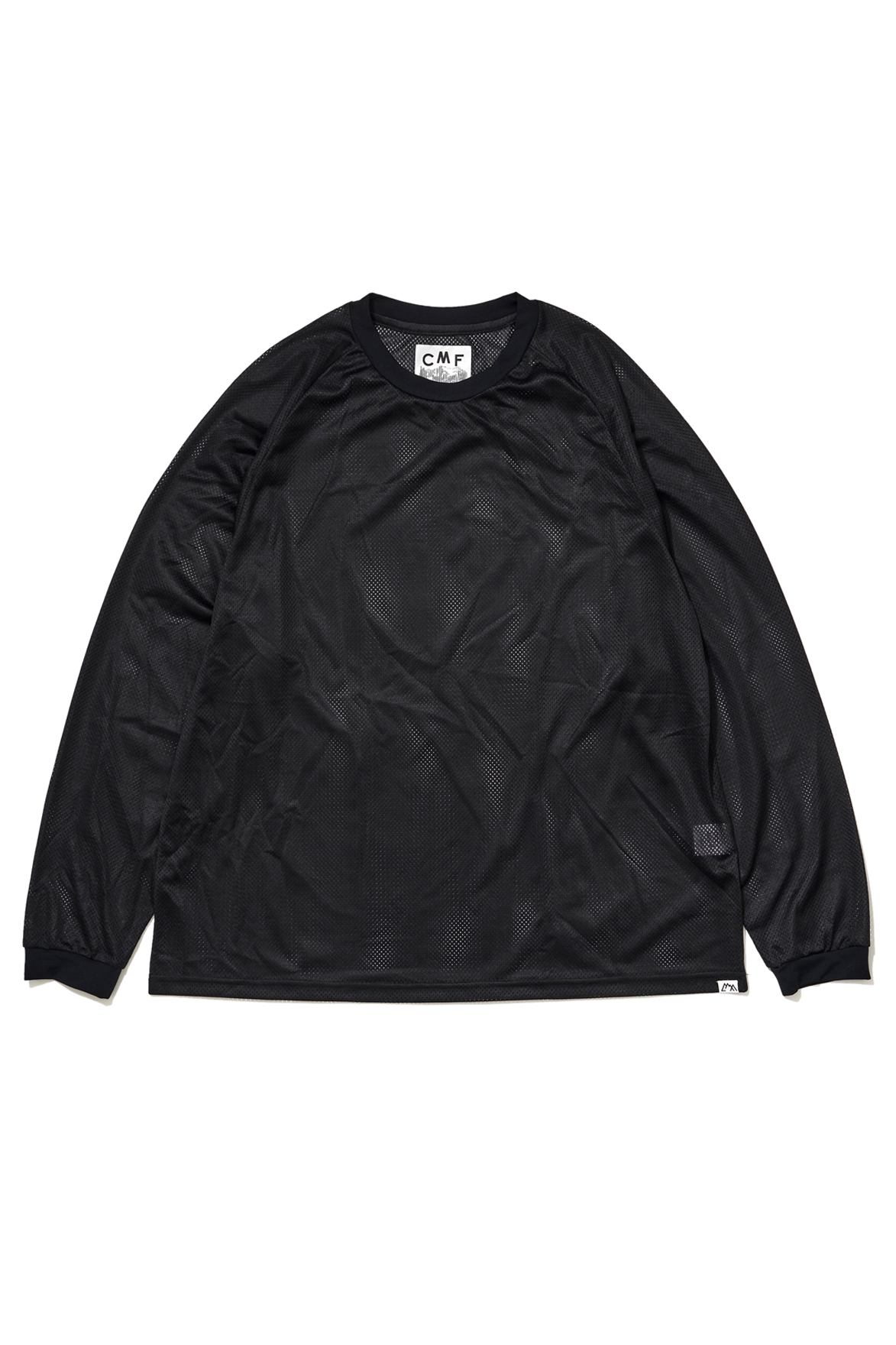 CMF OUTDOOR GARMENT "QUICK DRY MESH TEE LS" BLACK