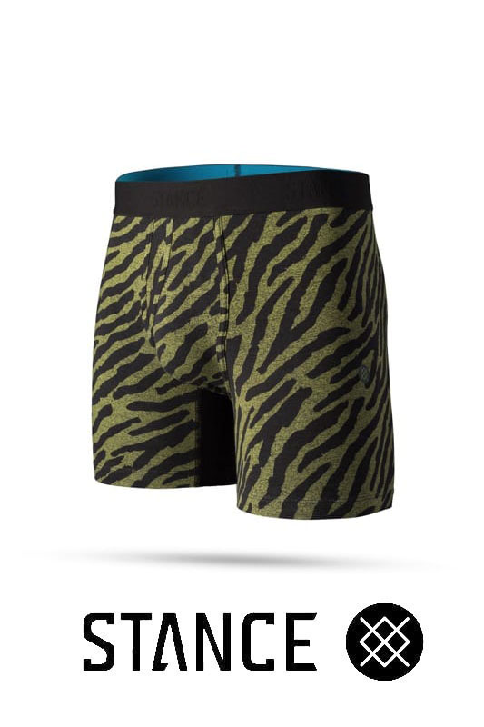 STANCE UNDER WEAR ELDRICK BOXER BRIEF OLIVE