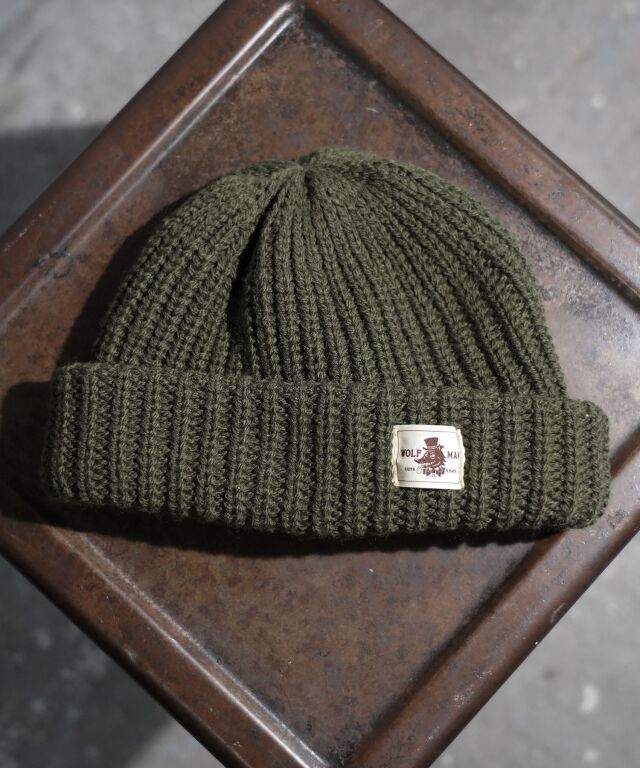 Mr.FATMAN "Wolfman Rib Watch Cap"