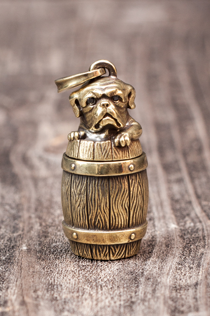 PEANUTS & Co. Bull bottle Brass/Stone