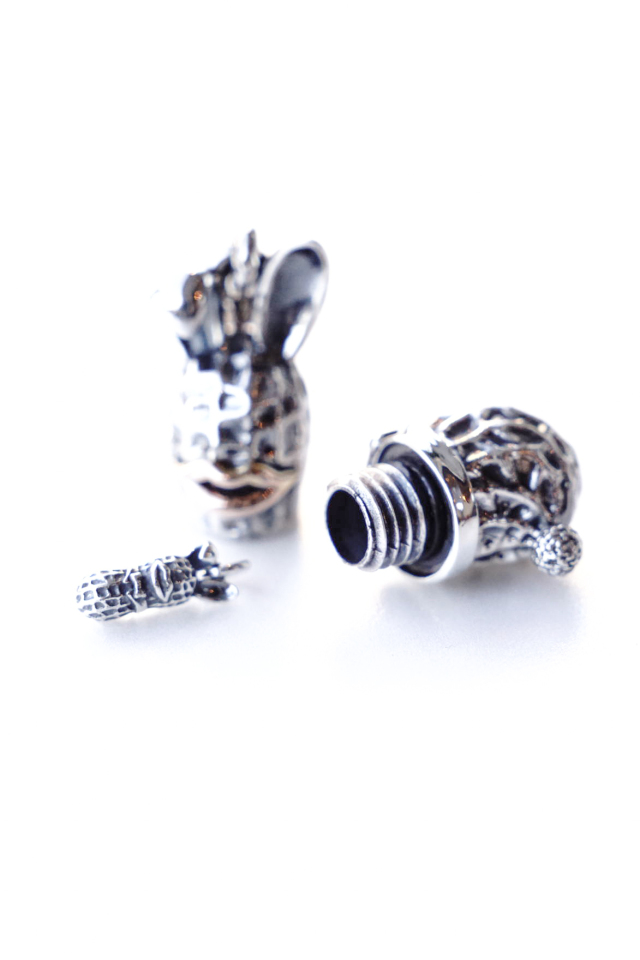 PEANUTS & Co. STASH BUNNY PEANUTS silver x k10PG
