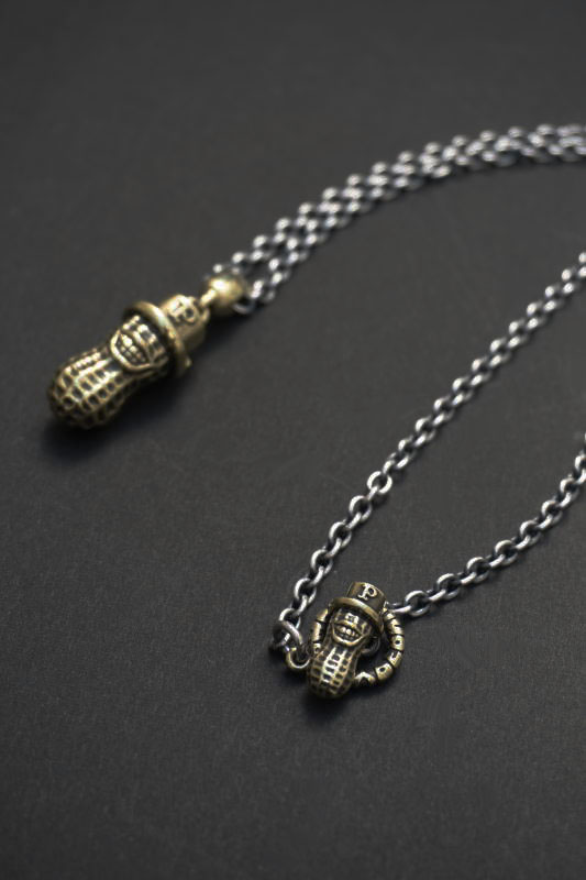 brass   +PEANUTS CHAIN  silver×brass