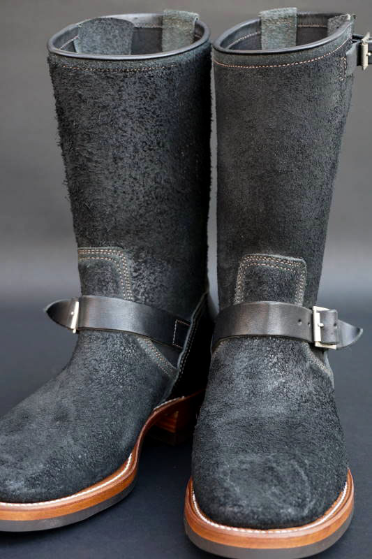 CLINCH Enginner boots Full VG Black & Black Roughout