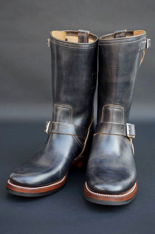 CLINCH Engineer boots Latigo Black Handdye B.S.W. market place