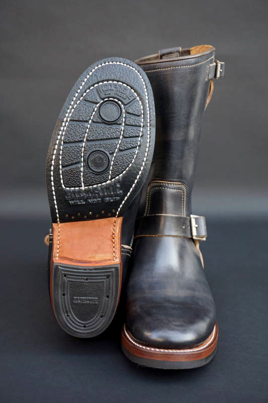 CLINCH Engineer boots Latigo Black Handdye B.S.W. market place