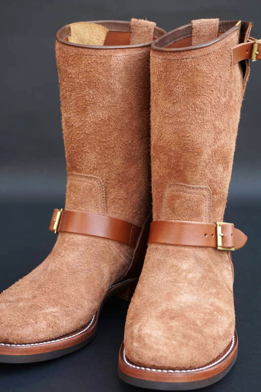 CLINCH Enginner boots Full VG Brown & Brown Roughout
