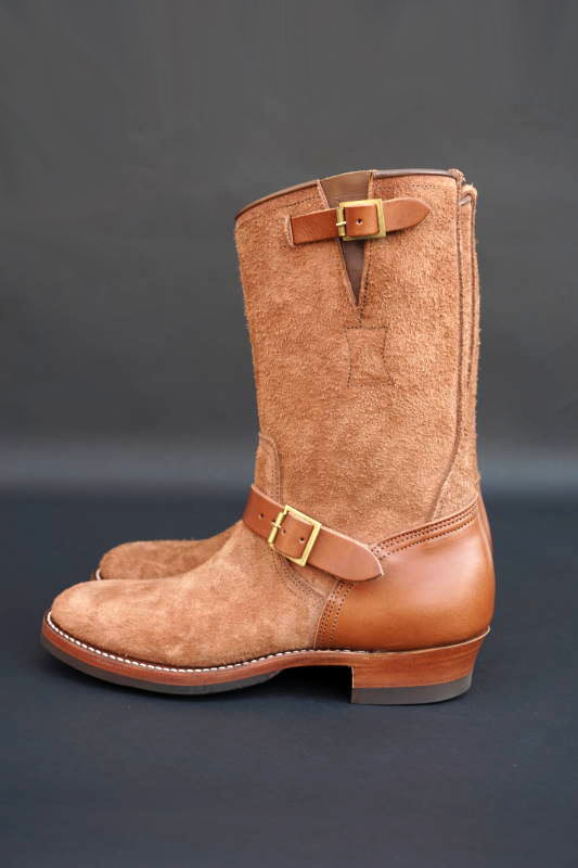 CLINCH Enginner boots Full VG Brown & Brown Roughout