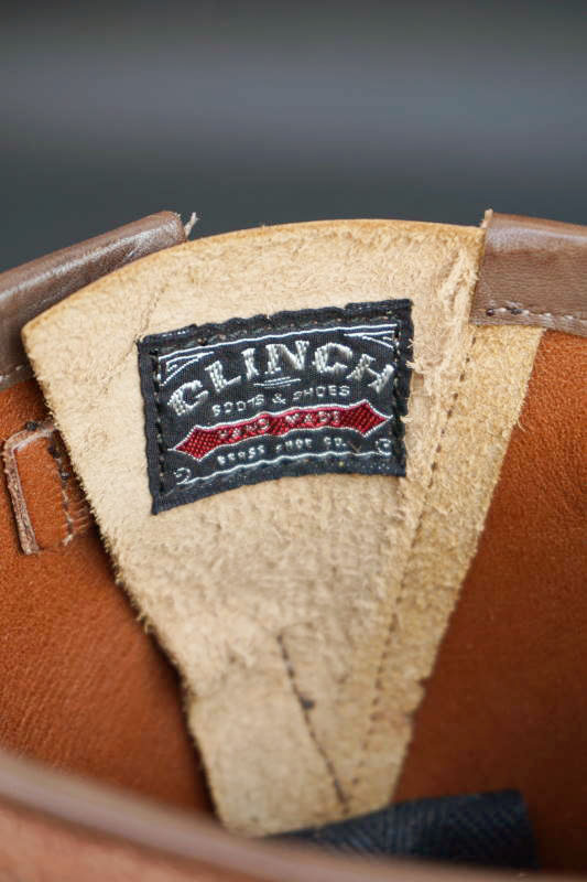 CLINCH Enginner boots Full VG Brown & Brown Roughout