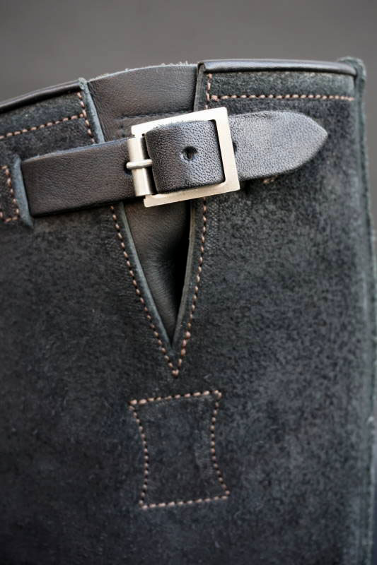 CLINCH Enginner boots Full VG Black & Black Roughout