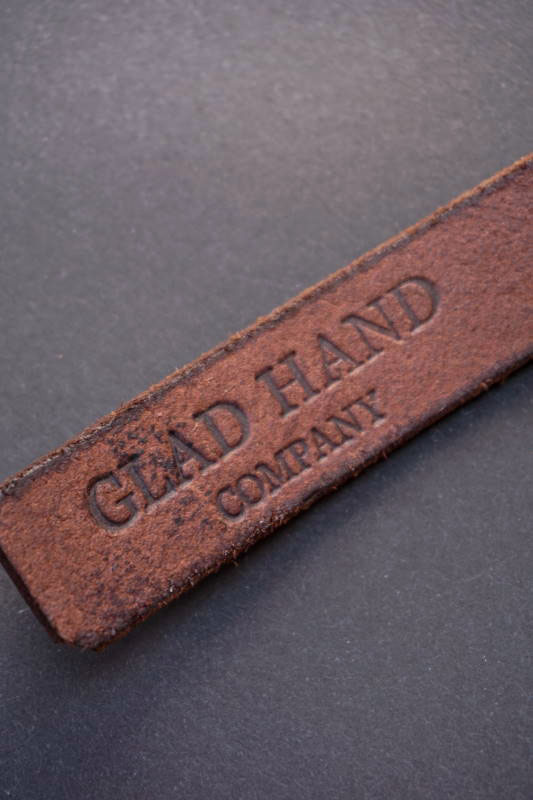 GLAD HAND GH SLIDE LOCK BUCKLE - BELT "PLAIN" BLACK