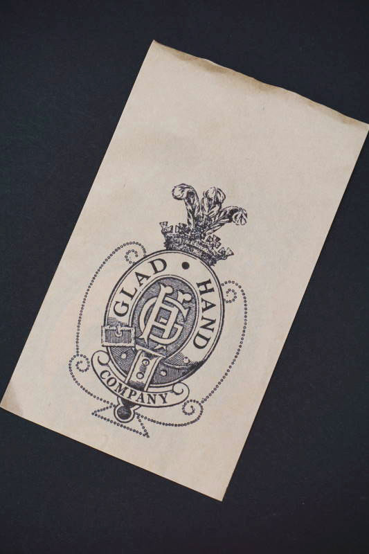 GLAD HAND & Co. GH - LUGGAGE LABEL