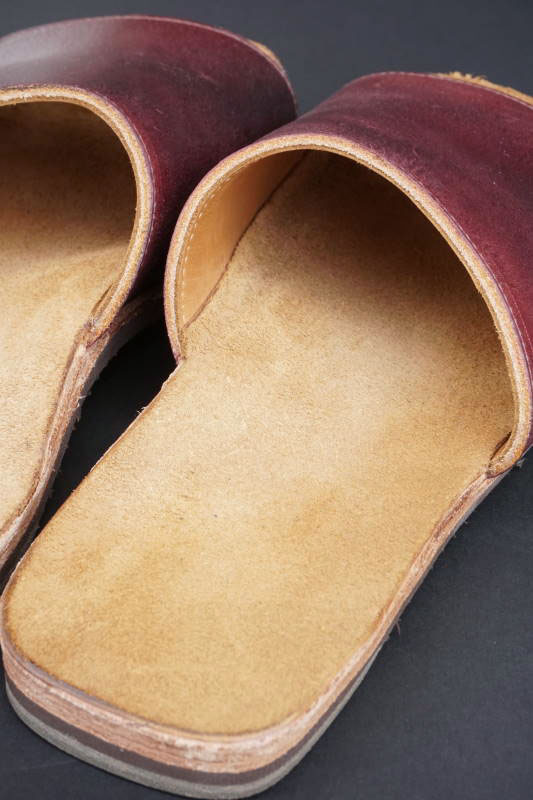 CLINCH Vamp sandal Latigo OD Burgundy
