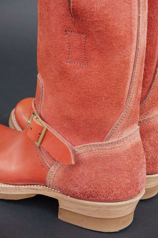 CLINCH Engineer boots Full VG RED-Smooth×Roughout