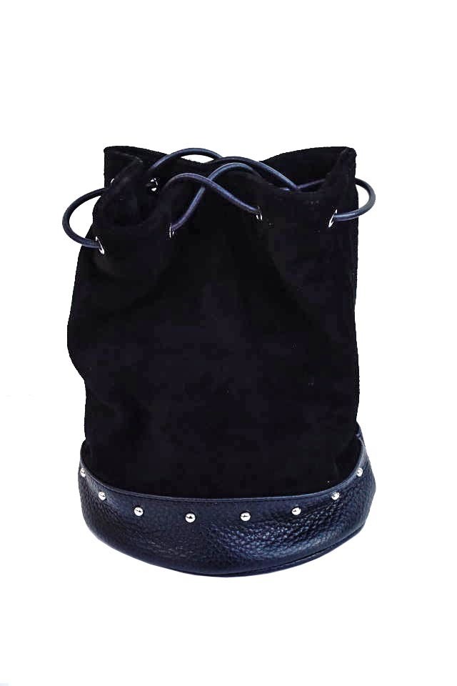 PEANUTS & Co. Daily Bag "STUDS" BLACK