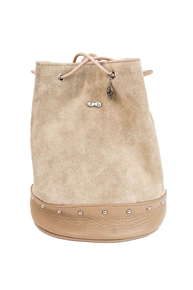PEANUTS & Co. Daily Bag "STUDS" BEIGE