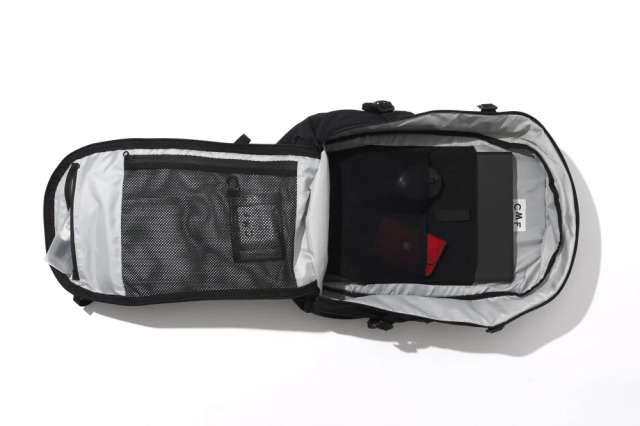 CMF OUTDOOR GARMENT "BACKPACKERZ 32 SMOOTH NYLON" BLACK
