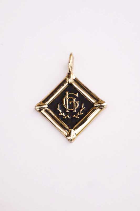 GLAD HAND JEWELRY FOB TOP K10 GOLD