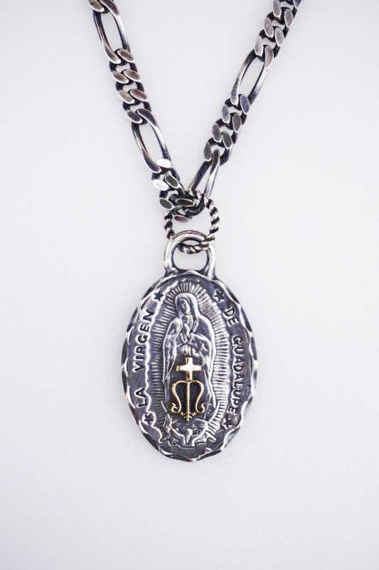 galcia 17NT-GML001SB : PENDANT / GUADALUPE MARIA CHAIN SET