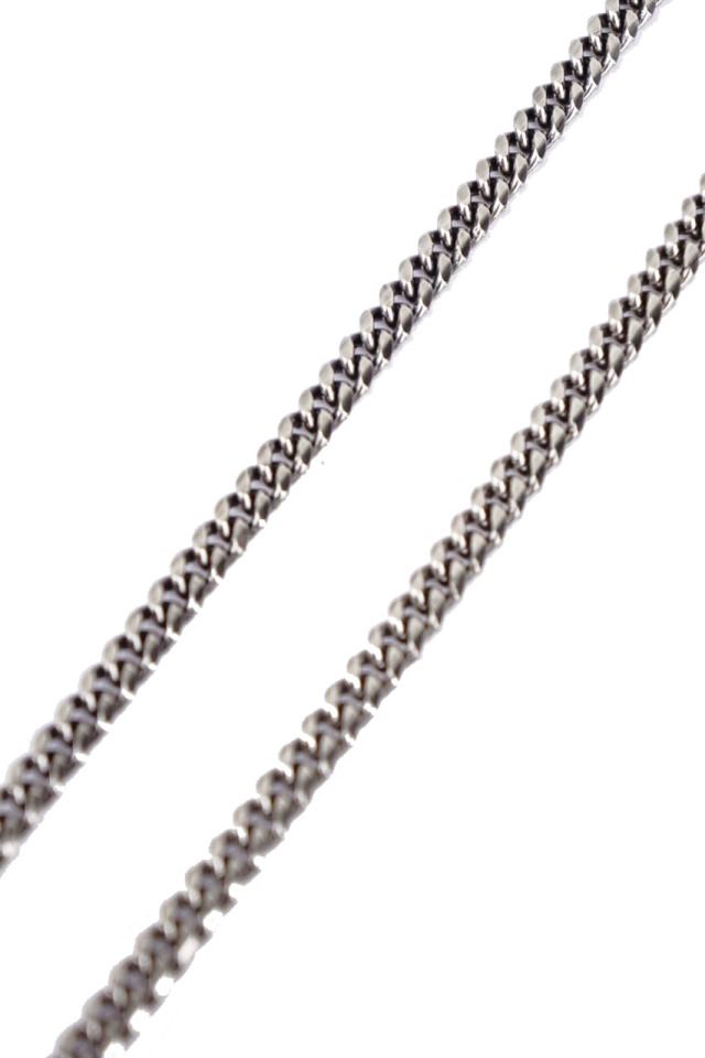 GLAD HAND JEWELRY NARROW CHAIN NECKLACE SILVER925 "MADE IN U.S.A."