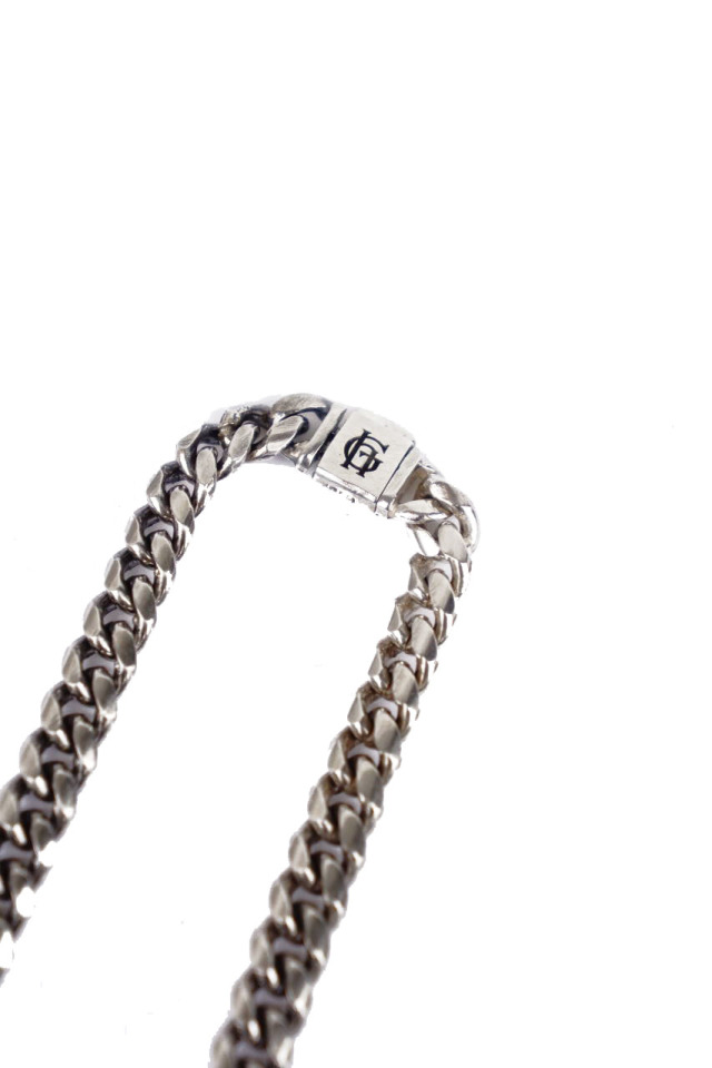 GLAD HAND JEWELRY NARROW CHAIN NECKLACE SILVER925 "MADE IN U.S.A."