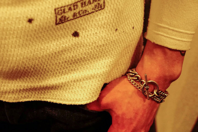 GLAD HAND JEWELRY  CHAIN BRACELET SILVER925 "MADE IN U.S.A."