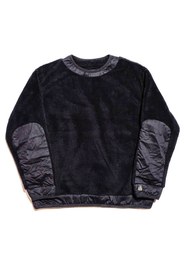 COMFY OUTDOOR GARMENT "PRECOLD FLEECE TEE" BLACK