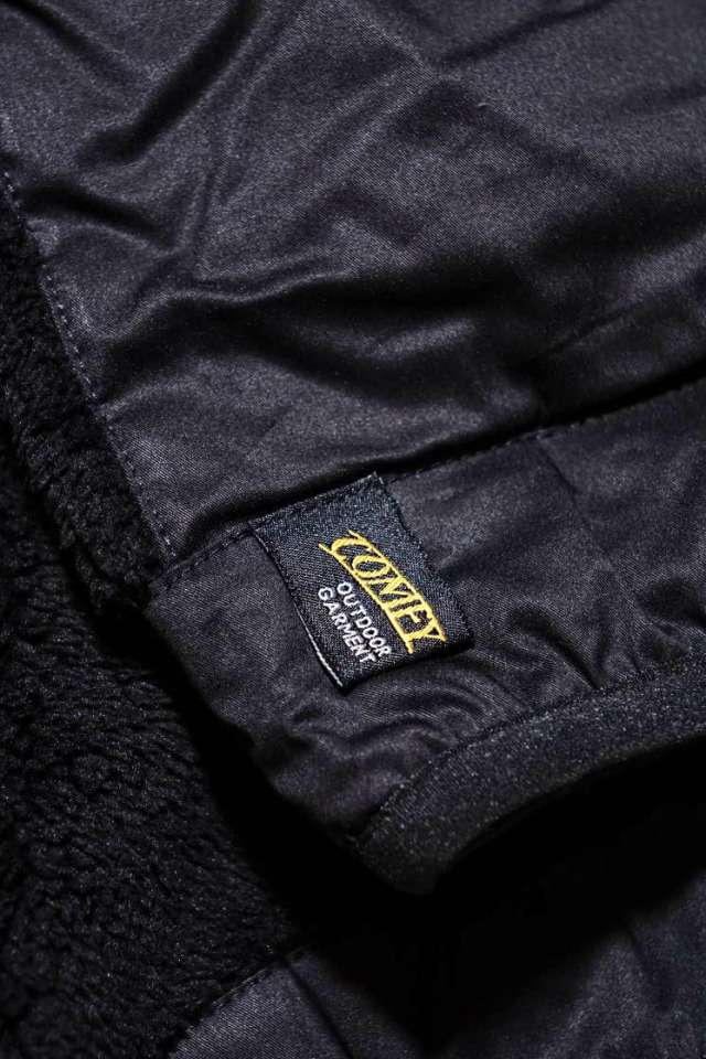 COMFY OUTDOOR GARMENT "PRECOLD FLEECE TEE" BLACK