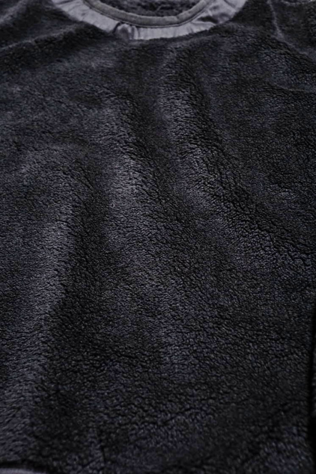 COMFY OUTDOOR GARMENT "PRECOLD FLEECE TEE" BLACK