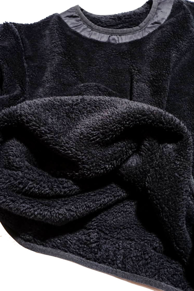 COMFY OUTDOOR GARMENT "PRECOLD FLEECE TEE" BLACK