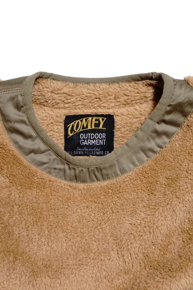 COMFY OUTDOOR GARMENT "PRECOLD FLEECE TEE" BEIGE