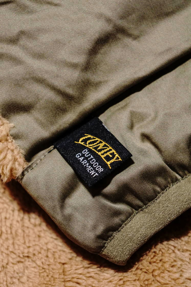 COMFY OUTDOOR GARMENT "PRECOLD FLEECE TEE" BEIGE
